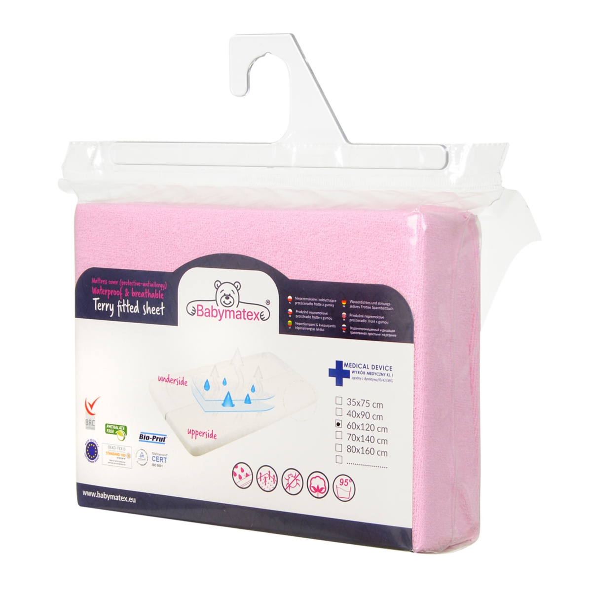 BABY MATEX PODKŁAD HIGIENICZNY PRZEŚCIERADŁO