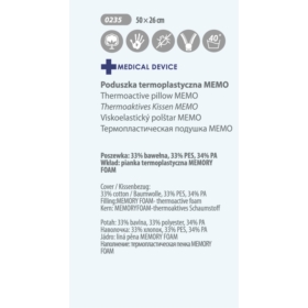 BABYMATEX PODUSZKA DLA NIEMOWLAT MEMO 50X26