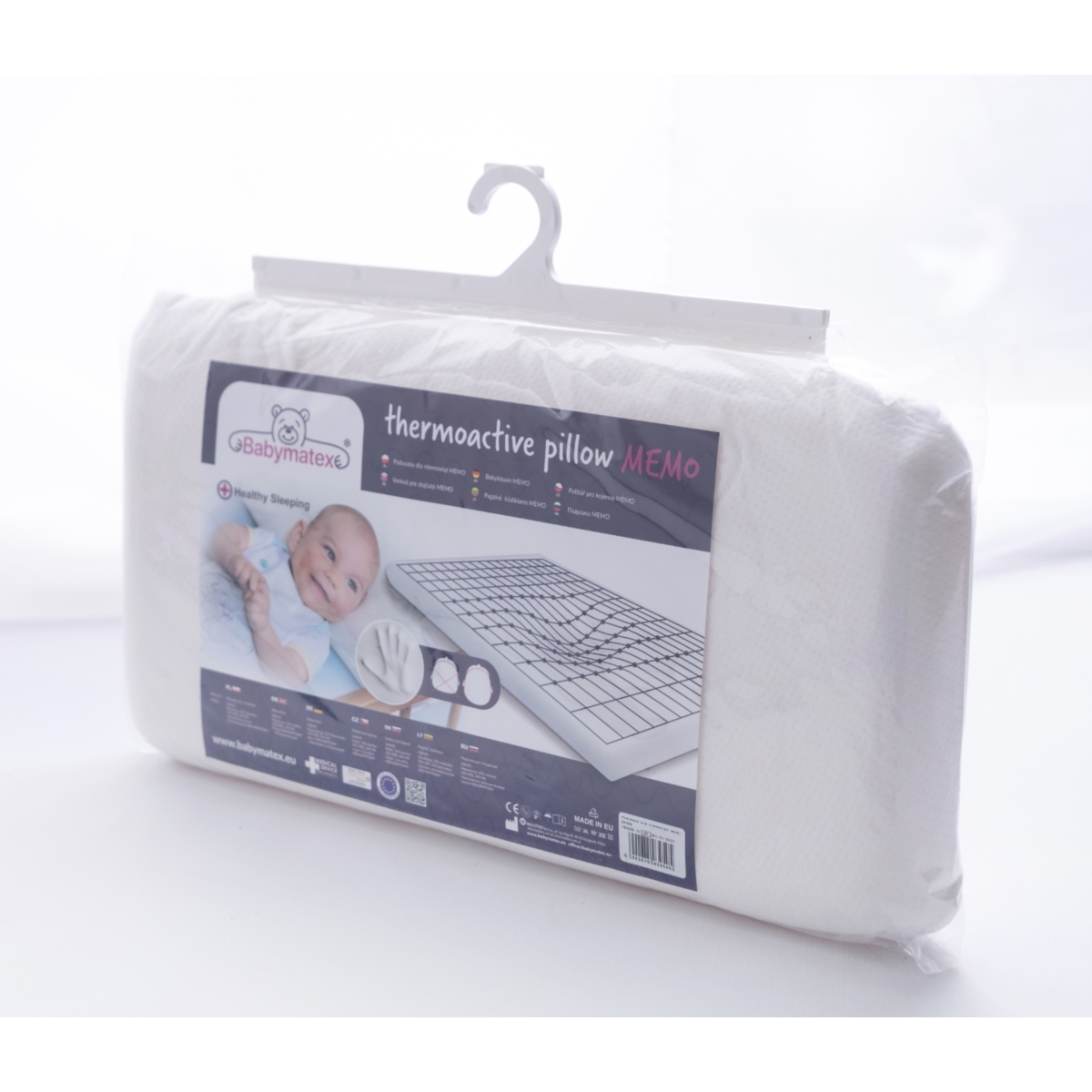 BABYMATEX PODUSZKA DLA NIEMOWLAT MEMO 50X26