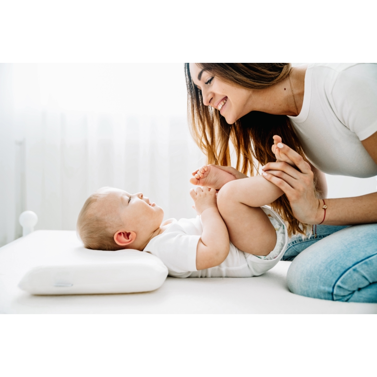 BABYMATEX PODUSZKA DLA NIEMOWLAT MEMO 50X26