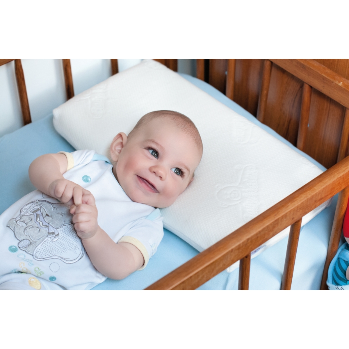 BABYMATEX PODUSZKA DLA NIEMOWLAT MEMO 50X26