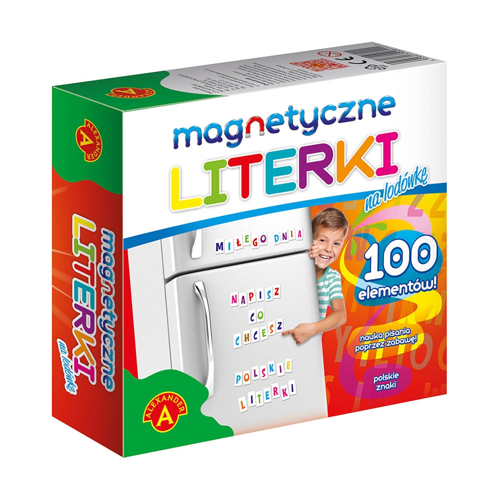 Literki magnetyczne na lodówkę 08111