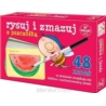 Rysuj i zmazuj z pszczółką - 48 zadań 61984