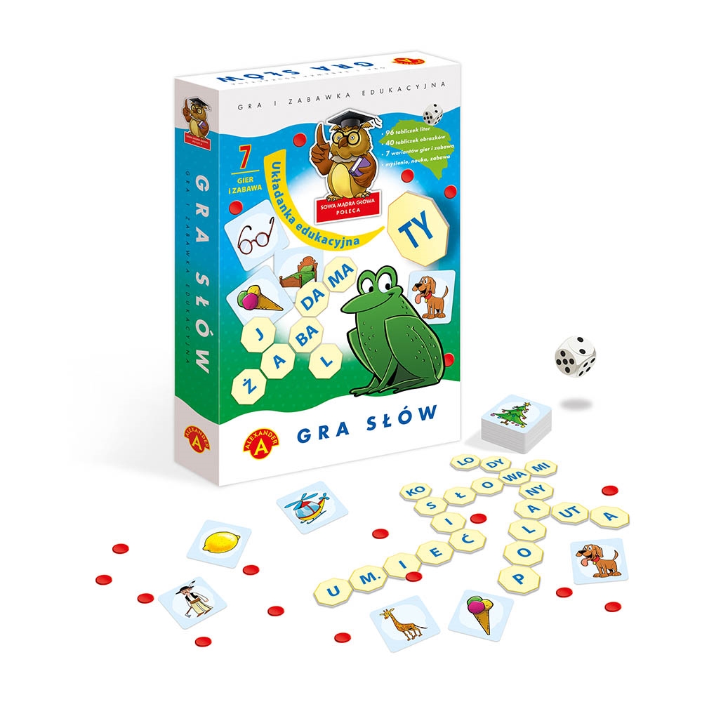 Gra słów - układanka edukacyjna 13245