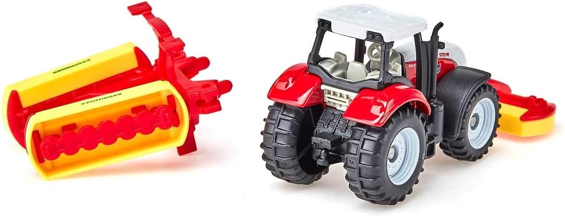 SIKU 1672 TRAKTOR STERY Z KOSIARKĄ