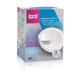 LOVI WKŁADKI LAKTACYJNE 40SZT BIAŁE