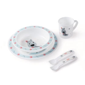 CANPOL ZESTAW STOŁOWY PIESEK 4/401