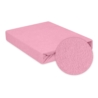 BABY MATEX PRZEŚCIERADŁO FROTTE Z GUMĄ PREMIUM RÓŻ