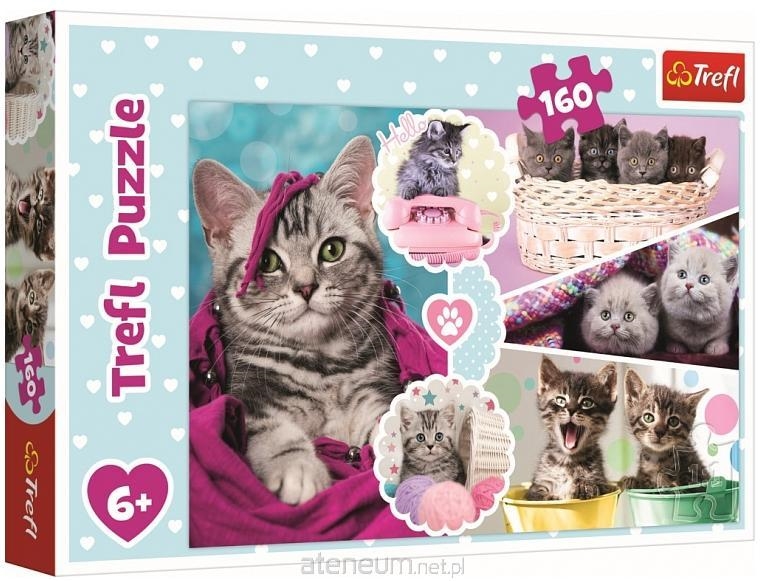 Puzzle 160 el. Urocze kotki 15371