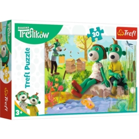 PUZZLE 30 TREFLIKI NAD STAWEM