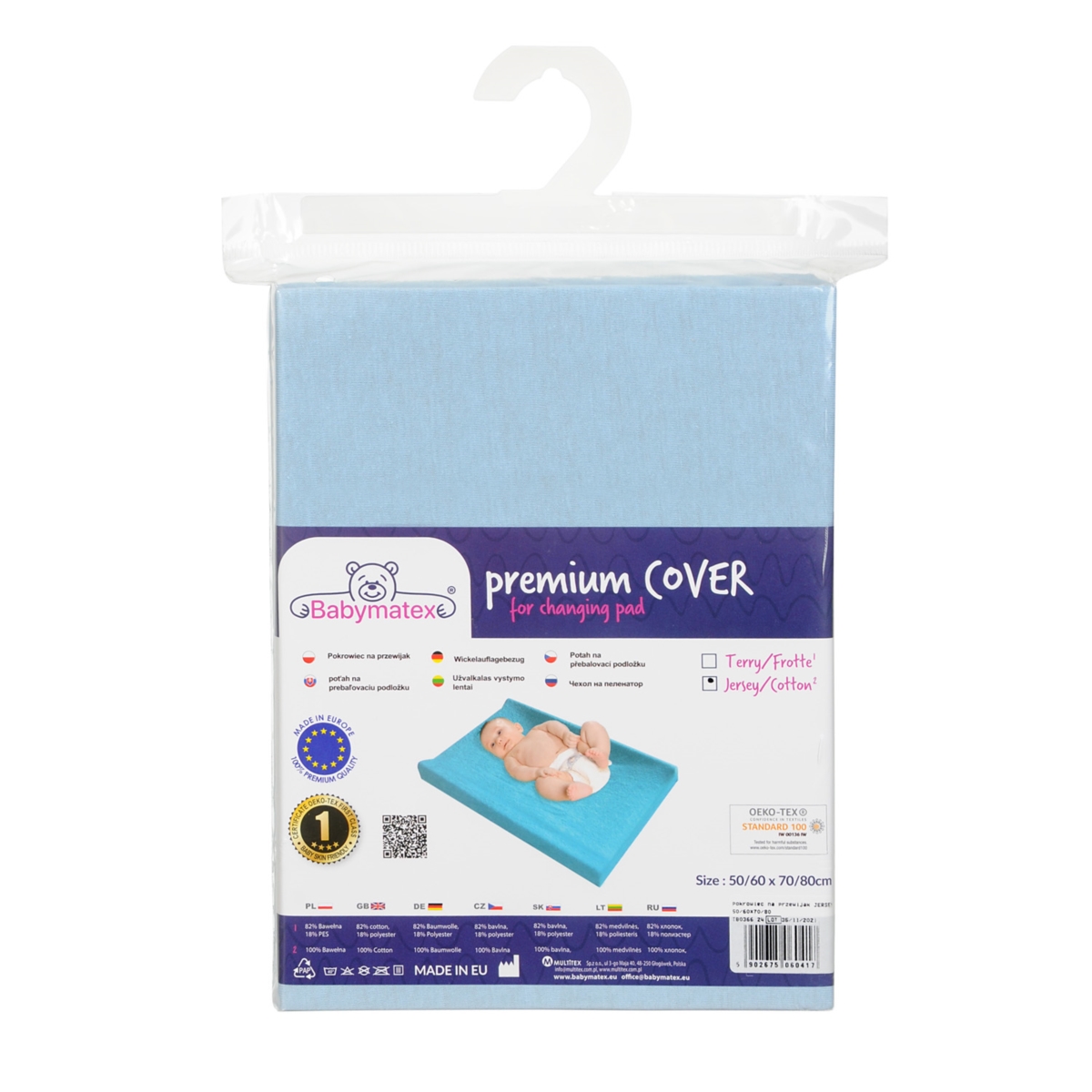 BABYMATEX POKROWIEC NA PRZEWIJAK JERSEY