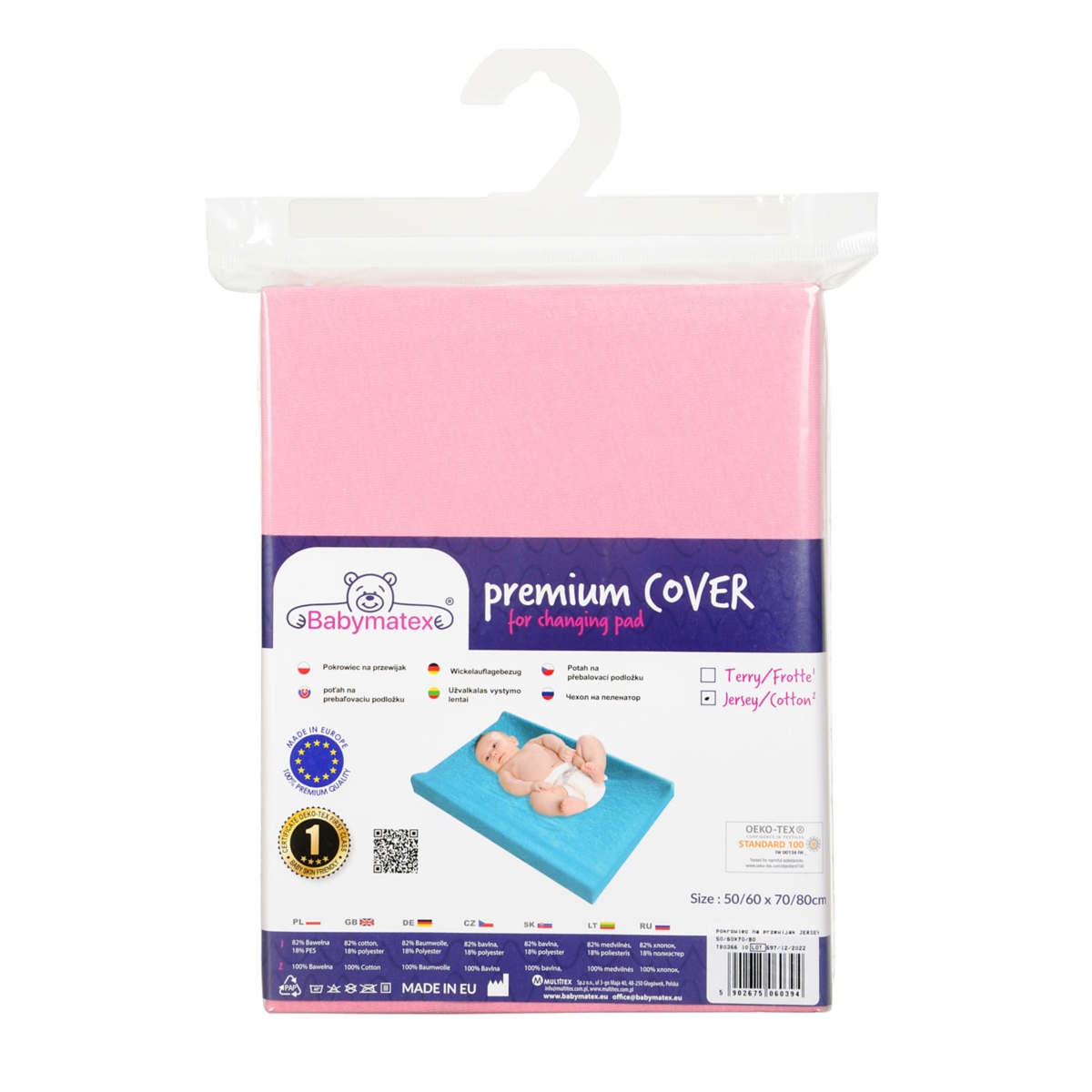 BABY MATEX POKROWIEC NA PRZEWIJAK JERSEY