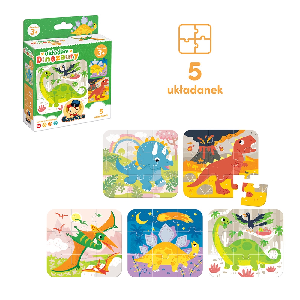 CZUCZU UKŁADAM DINOZAURY