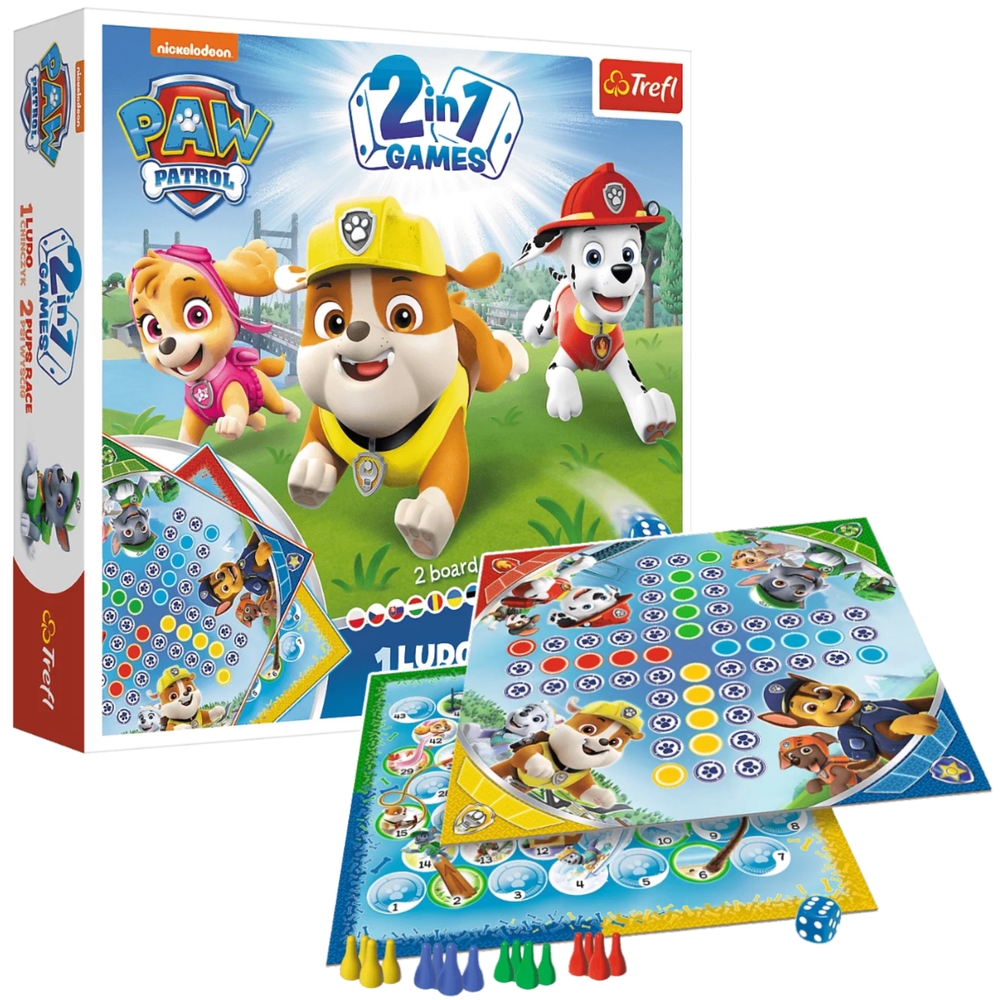 01896 GRA 2w1 Chińczyk - Psi wyścig Paw Patrol 189