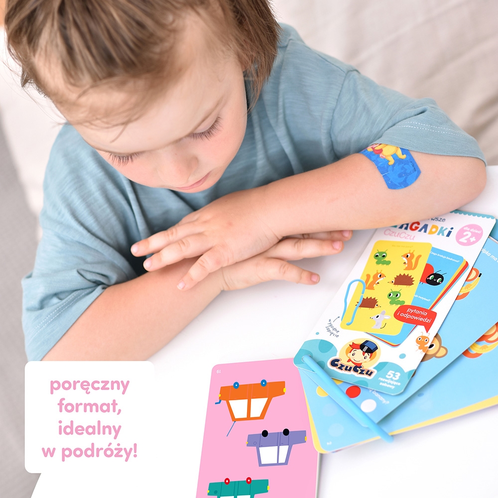 CZUCZU MOJE PIERWSZE ZAGADKI 2+