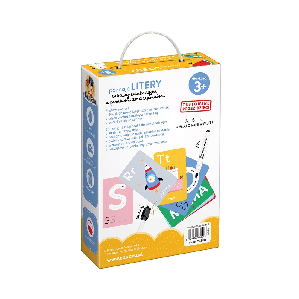 CZUCZU POZNAJE LITERY