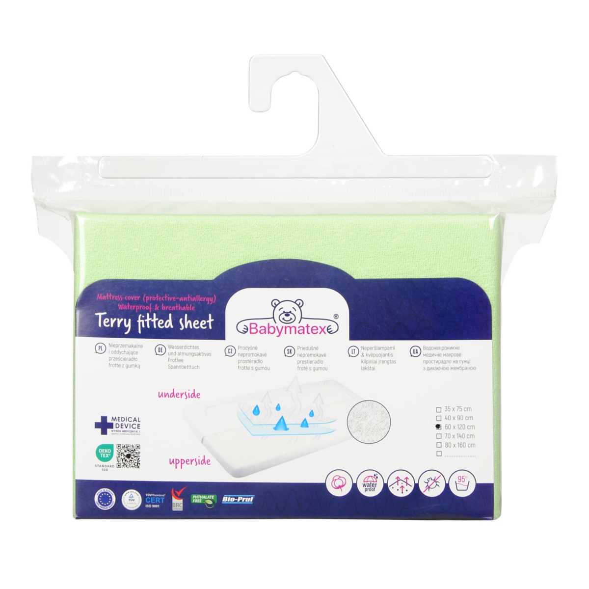 BABY MATEX PODKŁAD HIGIENICZNY PRZEŚCIERADŁO