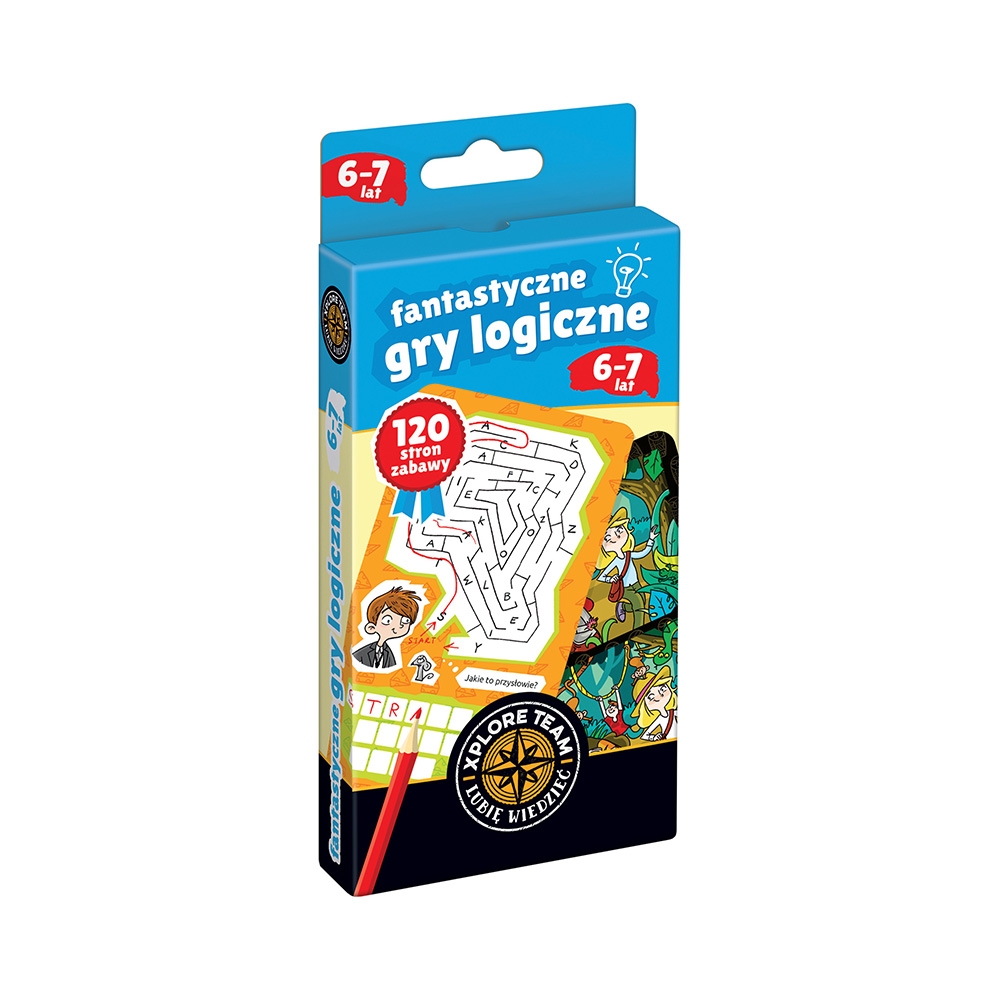 CZUCZU FANTASTYCZNE GRY LOGICZNE 6-7 LAT