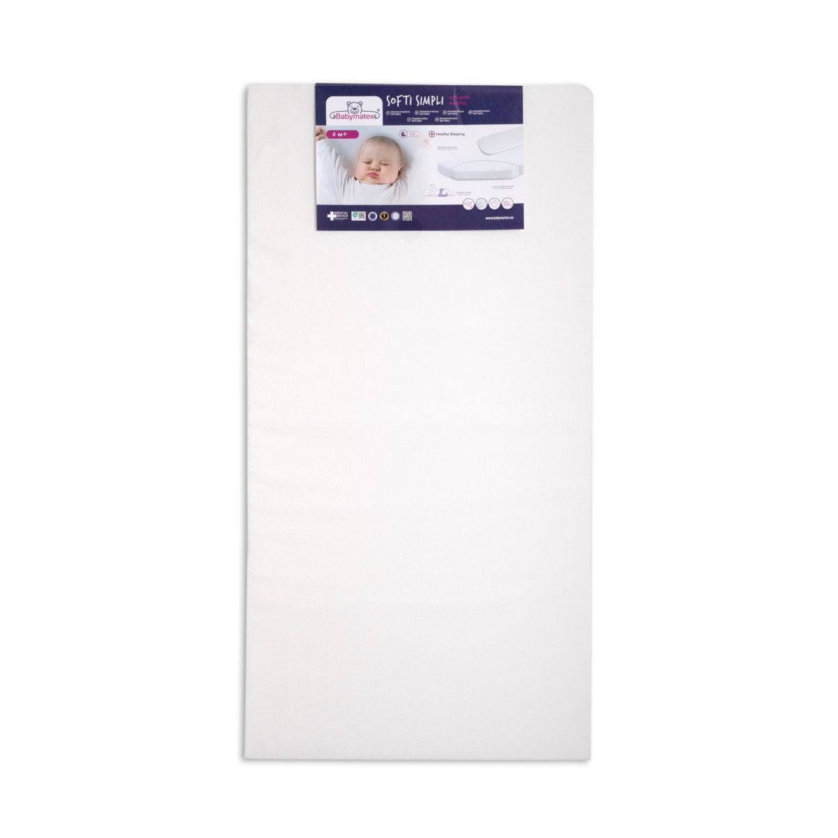 BABYMATEX MATERAC ORTOPEDYCZNY SOFTI SIMPLI 120x60