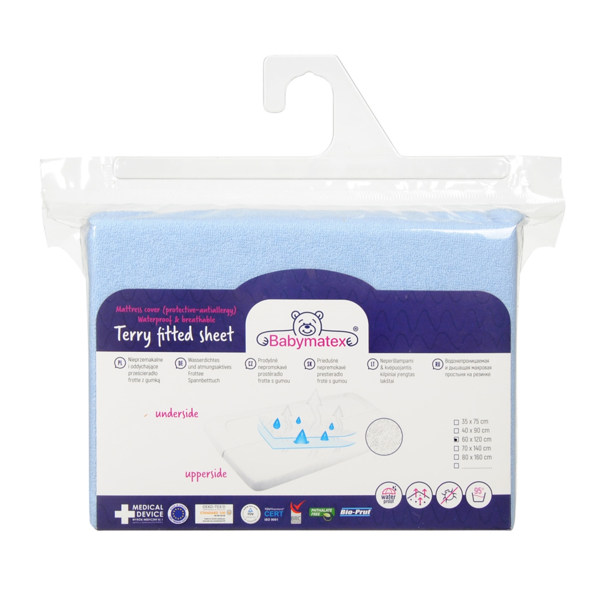BABY MATEX PODKŁAD HIGIENICZNY PRZEŚCIERADŁO