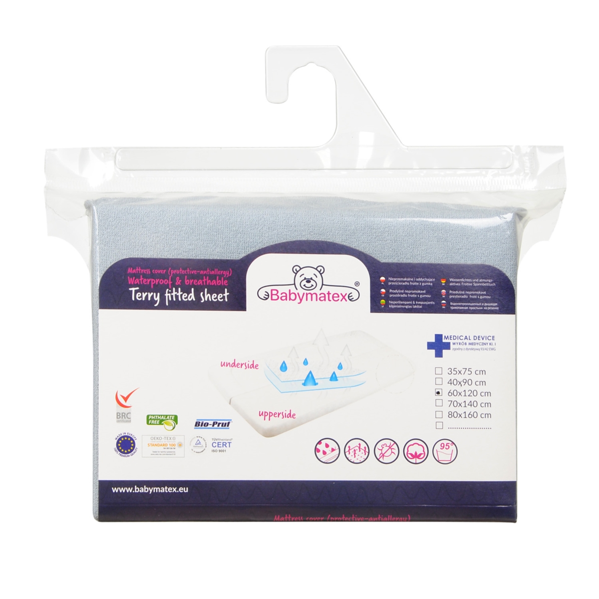 BABY MATEX PODKŁAD HIGIENICZNY PRZEŚCIERADŁO