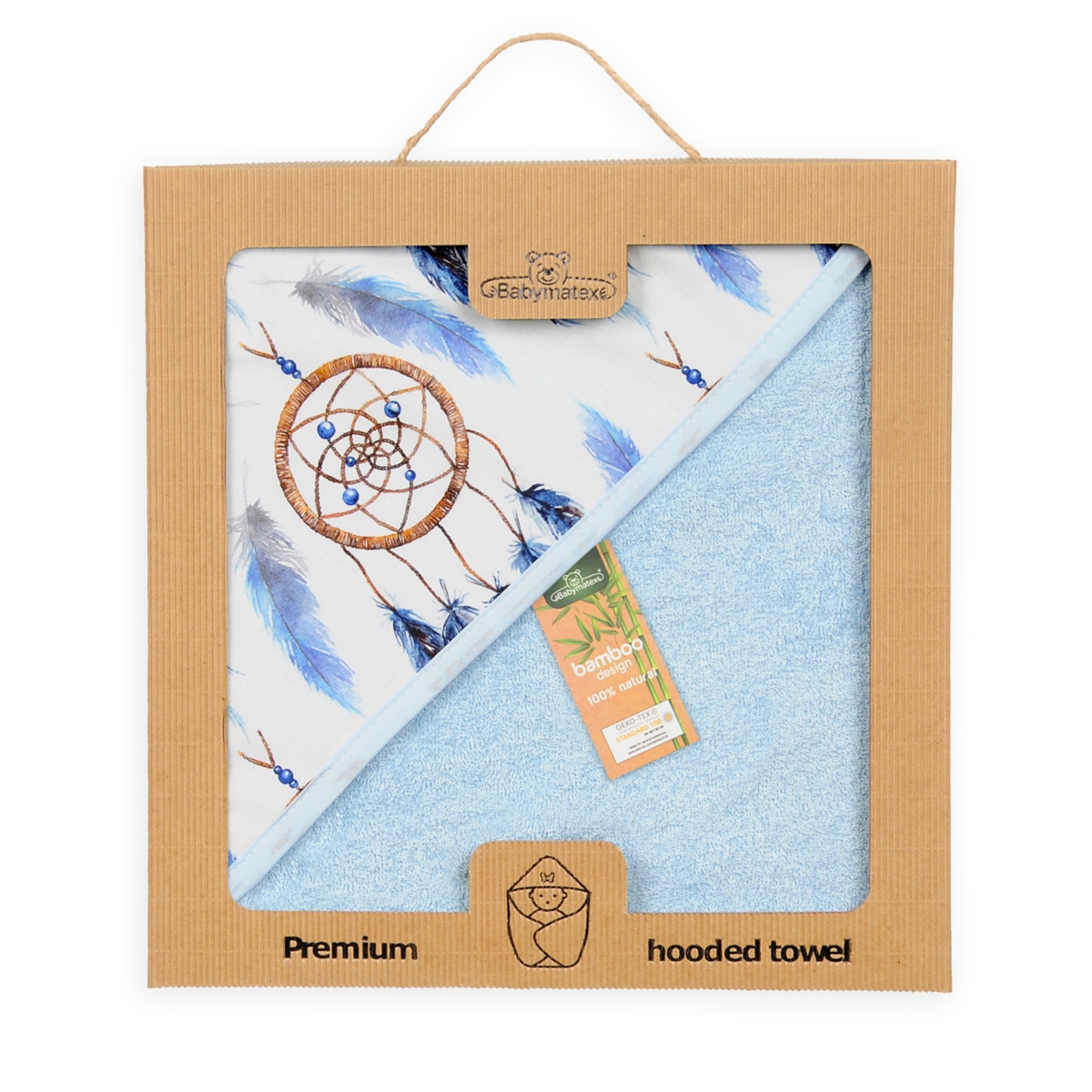 BABYMATEX KĄPIELOWE OKRYCIE BAMBOO 100X100