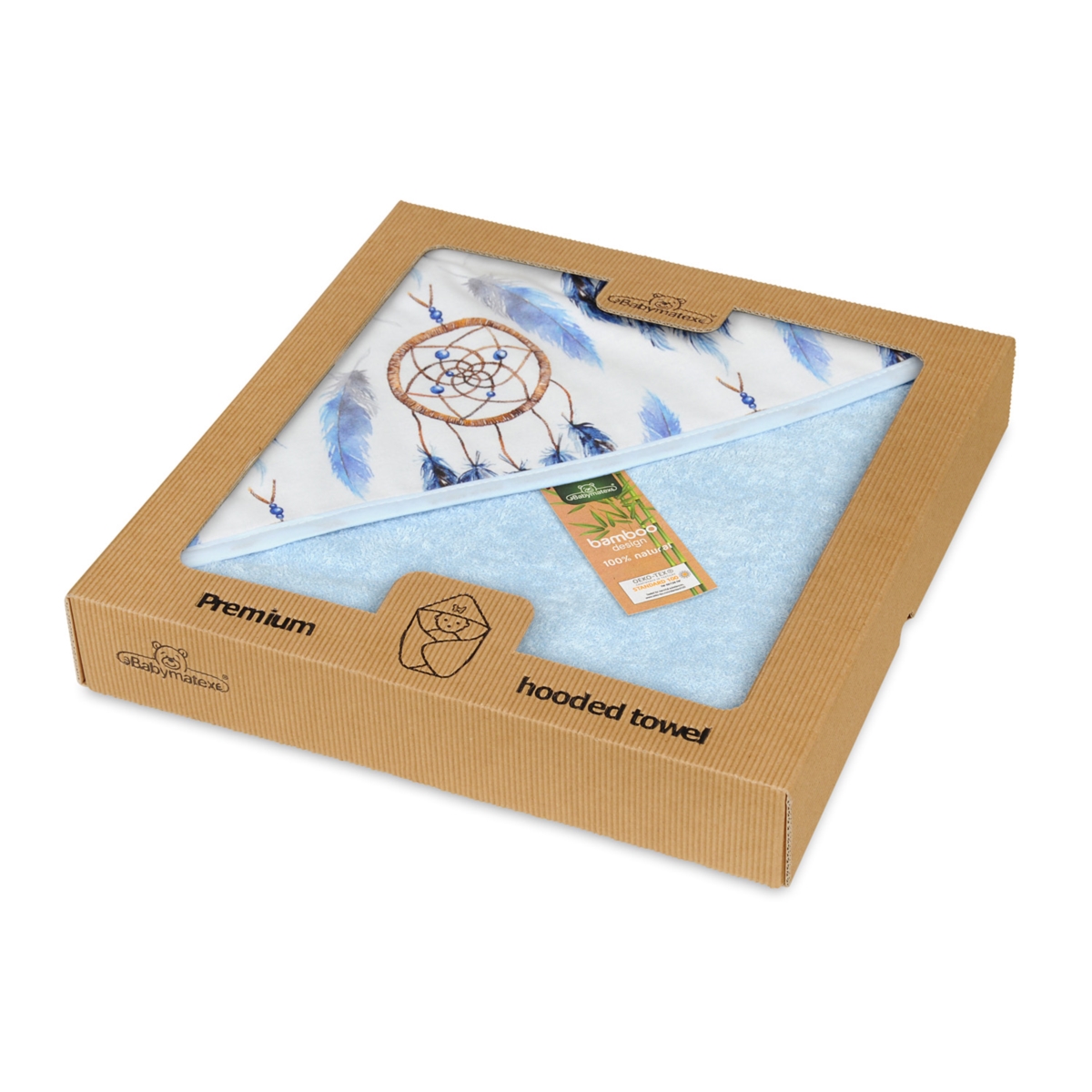 BABYMATEX KĄPIELOWE OKRYCIE BAMBOO 100X100