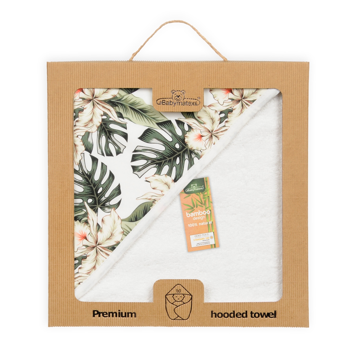 BABYMATEX OKRYCIE KĄPIELOWE BAMBOO 100X100