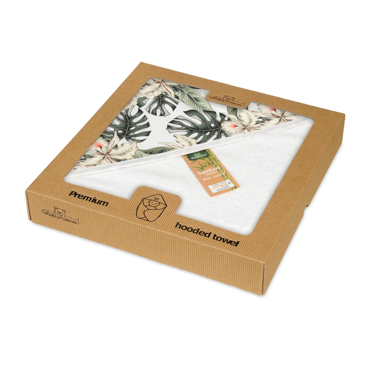 BABYMATEX OKRYCIE KĄPIELOWE BAMBOO 100X100
