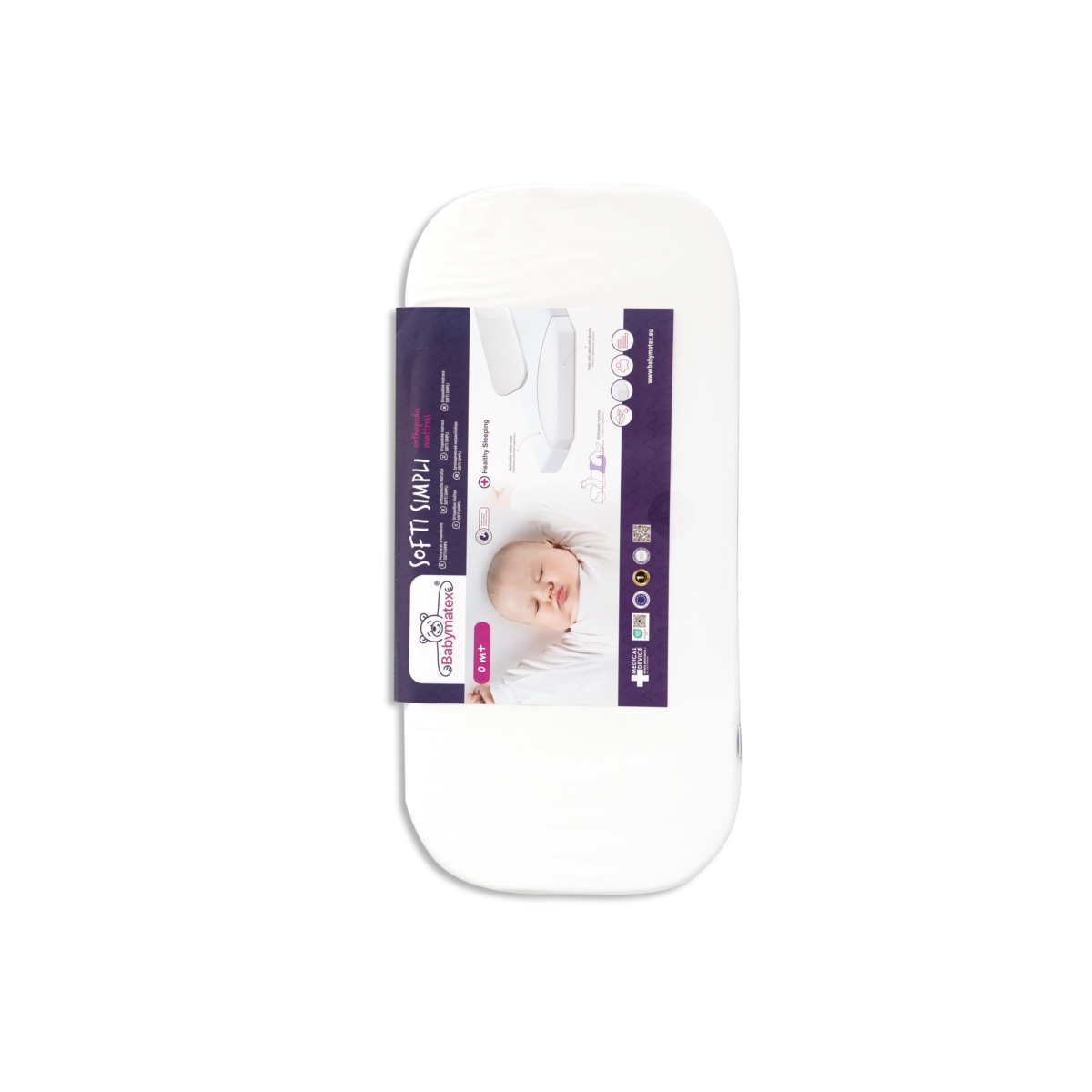 MATEX MATERAC ORTOPEDYCZNY SOFTI SIMPLI 75X35