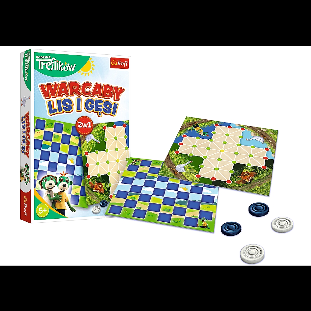 TREFL WARCABY, LIS I GĘSI 02301