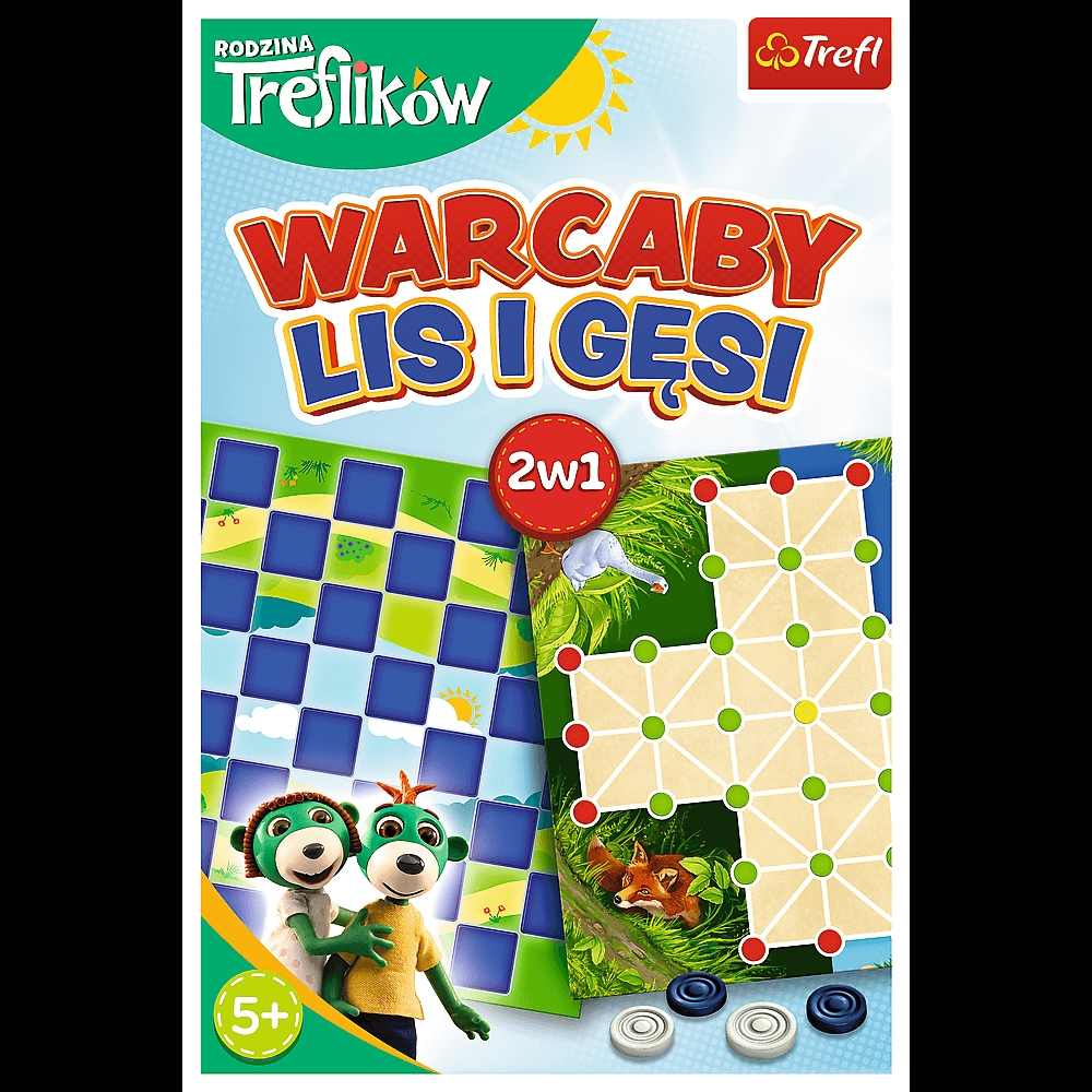 TREFL WARCABY, LIS I GĘSI 02301