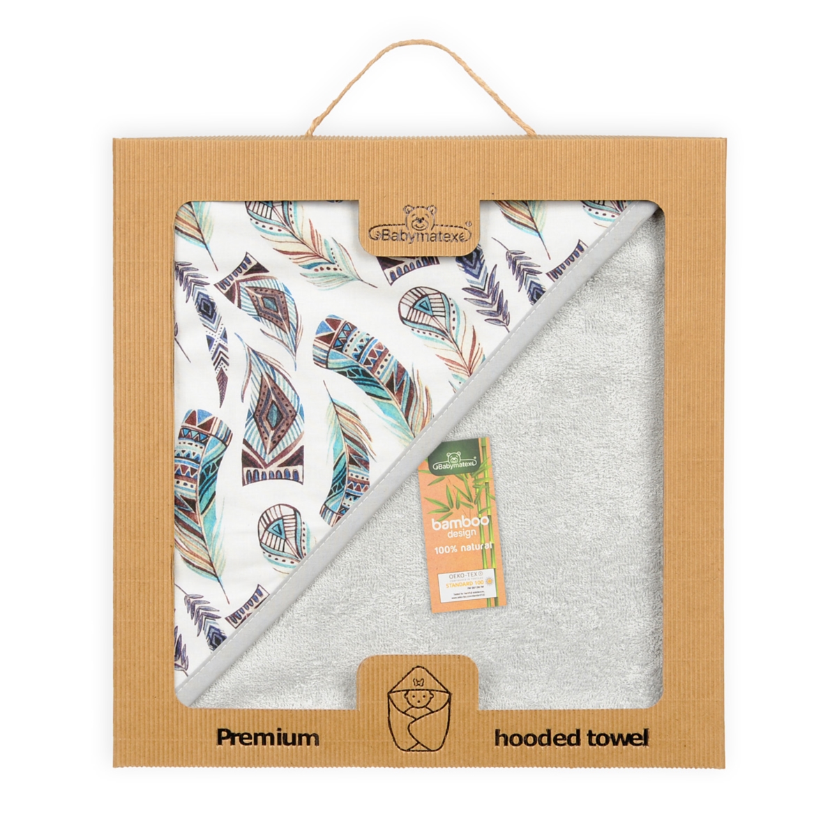 BABYMATEX OKRYCIE KĄPIELOWE BAMBOO 100X100