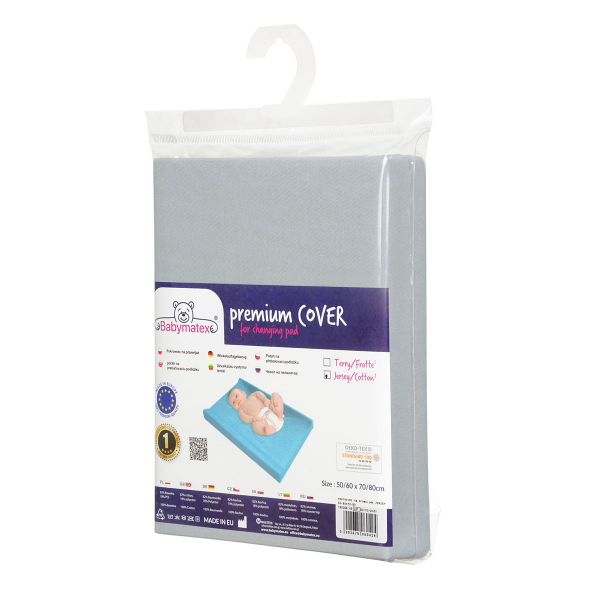 BABYMATEX POKROWIEC NA PRZEWIJAK JERSEY