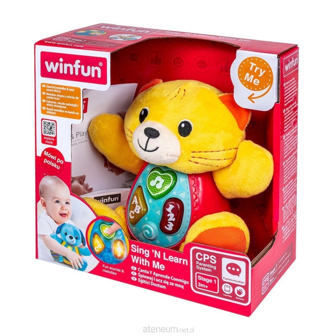 WINFUN PRZYTULACZEK KOTEK MIAU