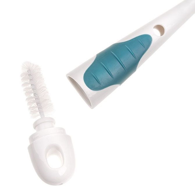 AKUKU SZCZOTKA SILIKONOWA Z PODSTAWKĄ A0511