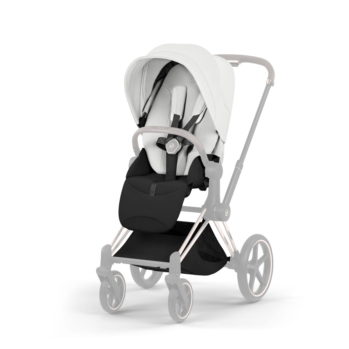 CYBEX PRIAM 5.0 STYLE TAPICERKA OFF WHITE