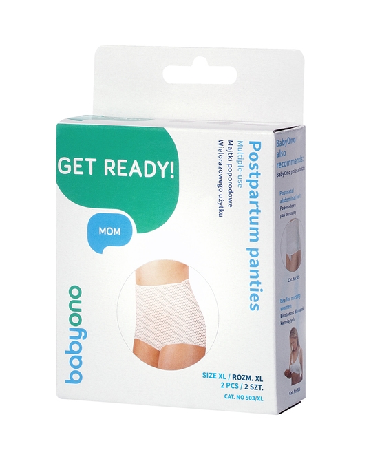 BABYONO MAJTKI POPORODOWE WIELORAZOWE 503/XL