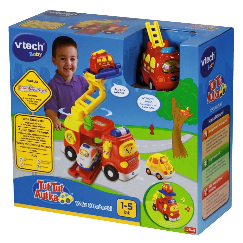 VTECH ZESTAW DUŻY WÓZ STRAŻACKI 60810
