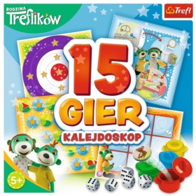 Kalejdoskop 15 gier Rodzina Treflików 01922