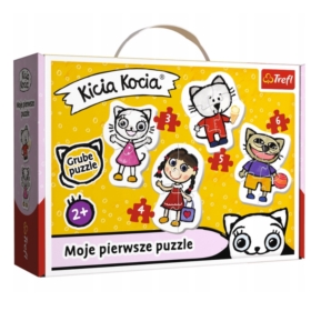 Puzzle - Baby Classic - Wesoła Kicia Kocia - 36088