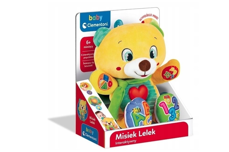 Interaktywny Misiek Lelek Clementoni 50704
