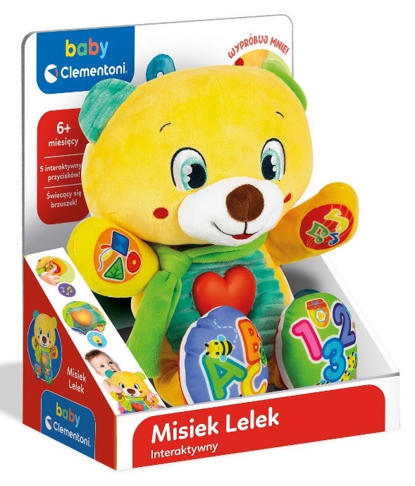 Interaktywny Misiek Lelek Clementoni 50704