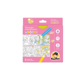 CZUCZU DŁUUUGIE KOLOROWANKI WRÓŻKI