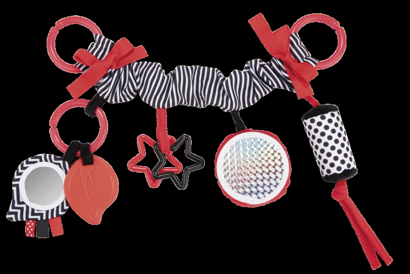 CANPOL ZABAWKA-PLUSZ.68/071 ZAW.SENS.TOYS CZERW