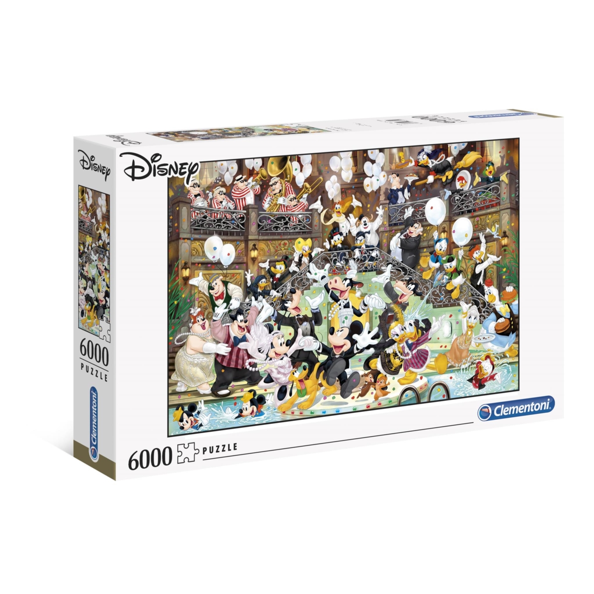 PUZZLE 6000 HQC DISNEY GALA  CLEMENTONI