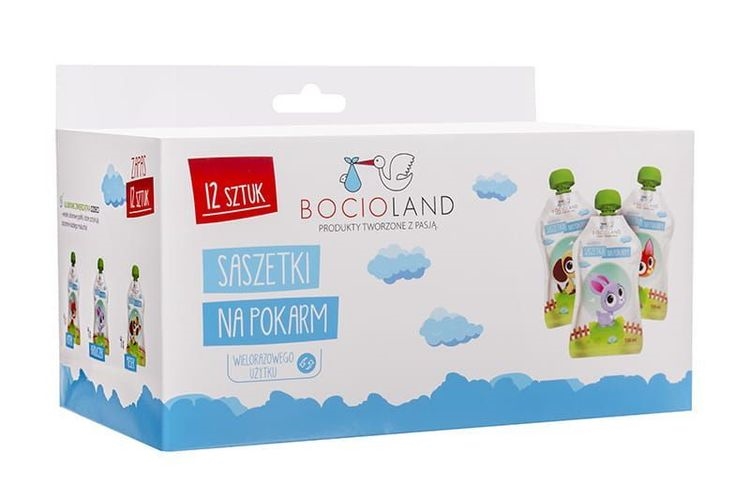 SASZETKI NA POKARM 150 ML BOCIOLAND