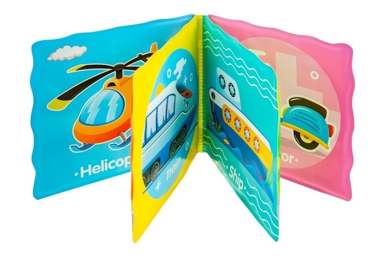 KSIĄŻECZKA LOKOMOTYWA ABC DO KĄPANIA