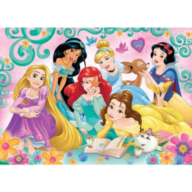 Puzzle - 200 - Radosny świat księżniczek -13268