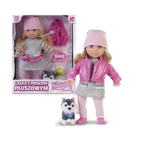 LALKA NATALIA NA SPACERZE Z PIESKIEM